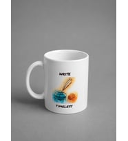 Write Timeless Tasarım Porselen Kupa ( Kişiye özel isim baskısı yapılabilir )