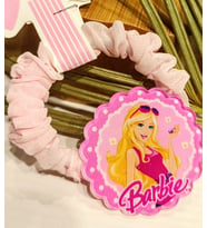 Monalisa Home Lüks Barbie Figürlü Tül Lastik Toka