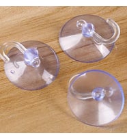 Vantuz Öpücük Vantuzlu Askı 100 Adet Cam Vantuzu Cap 3 Cm 1410