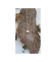 Kuş Figürlü Gümüş Kolye