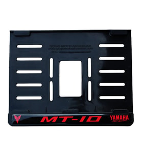 YAMAHA MT-10 UYUMLU PLASTİK KIRILMAZ PLAKALIK