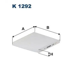 FILTRON K1292 Polen Filtresi 50511785 77365352