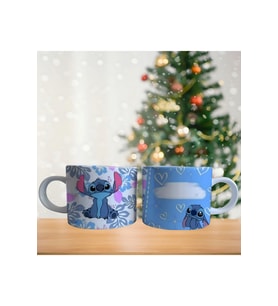 Ghostbastır Design Kişiye Özel Stitch Kupa Bardak Tek Adet 0275