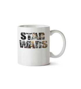 STAR WARS - THE FORCE iki Tarafı Baskılı Kupa Bardak