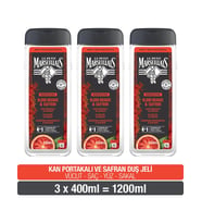 Le Petit Marseillais Duş Jeli Kan Portakalı Ve Safran 400ml X3