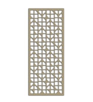 Liar Ahşap Seperatör (Paravan) - KSP73 - (85 x 210 cm) - (18 mm) - (Beyaz) (Renksiz)