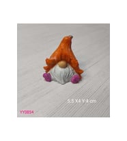 YY0854 Kabak Şapkalı Oturan Cüce Silikon Kalıp