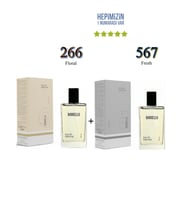 266 + 567 Kadın/Erkek Parfüm Edp 50 ml Floral/Fresh - Mnms266567