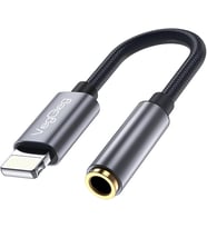 iPhone Lightning to 3.5mm Örgülü Kulaklık Dönüştürücü Adaptör