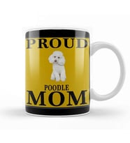 Poodle Mom 015 Kupa Bardak Porselen