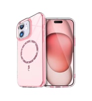 İphone 11 Live Diamond Magsafe Kapak - Pembe