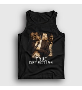 Presmono Unisex Siyah Poster Dizi True Detective Atlet 477313tt