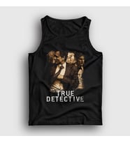 Presmono Unisex Siyah Poster Dizi True Detective Atlet 477313tt