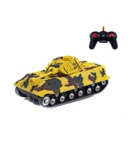 Uzaktan Kumandalı Tank Çöl Leopar Full Fonksiyon Işıklı Sesli