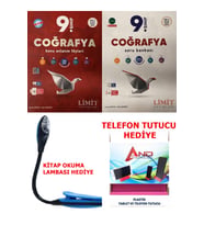 Limit Yayınları 2024-2025 9 Sınıf Coğrafya Yeni Maarif Modeli GÜNCEL Videolu Konu + Soru Bankası Seti (Çok Renkli)