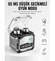 Kulaklığı Yeni Mekanik Kablosuz Kulaklık İos Android Uyumlu