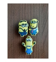 Terlik Süsü-terlik Tokası Minion 3'lü Set