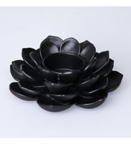 Garden Tealight Mumluk Siyah