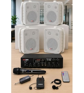Lastvoice Soft Plus Paket-3 Hoparlör ve Anfi Mağaza Ses Sistemi