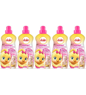 Dalin Çamaşır Yumuşatıcı 1500ML Bahar Ninnisi (5 Li Set) (Bebeklere Özel)