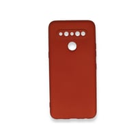 LG K61 Kılıf First Silikon (Kırmızı)