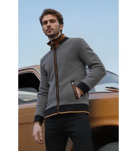 Dewberry Erkek Pamuklu Sweatshirt Noktalı Siyah 9021 Günlük Üst Giyim, Hafta Sonu Kombini, Seyahat Gardırobu