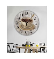 bilge Tasarım retro Duvar Saati 40 x 40 CM (Karışık)