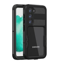 Microsonic Samsung Galaxy S23 Kılıf Waterproof 360 Full Body Protective Siyah