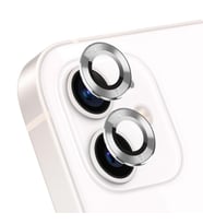Microsonic Apple iPhone 12 Mini Tekli Kamera Lens Koruma Camı Gümüş