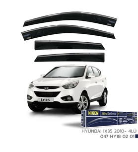 HYUNDAI IX35 2010- KROMLU CAM RÜZGARLIĞI  4'lü Set Niken Marka