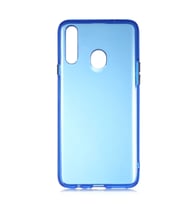 Lexroo Galaxy A20S Kılıf Bistro Kılıf - Mavi