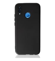 Huawei P20 Lite Kılıf First Silikon - Siyah