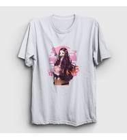 Presmono Unisex Beyaz Nezuko Kamado Anime Demon Slayer Kimetsu No Yaiba T-Shirt 308083tt