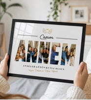 Kişiye Özel Anneler Günü Hediyesi Fotoğraflı Çerçeve – Anlamlı Anne Hediyesi