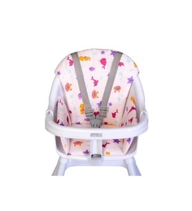 Sema Baby Mama Sandalyesi Minderi - Pembe (Çok Renkli)