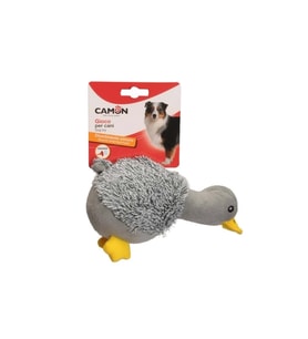 Camon Sesli ve Gıcırtılı Ördek Şeklinde Eğlenceli Polyester Köpek Oyuncağı 20 Cm