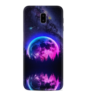 Samsung J6 Plus J7 Prime J7 Pro M20 Kılıf Desenli Silikon Star Planet 1652