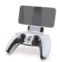 Ps5 Joistik Oyun Kolu Aparatı Cep Telefonuna Ayarlanabilir Sabitleyici- Gamepad Tutucu-0527B (A.Beyaz)