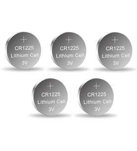 Yuma Cr1225 Süper Lityum 3v 5’li Kart Düğme Pil