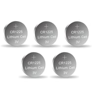 Yuma Cr1225 Süper Lityum 3v 5’li Kart Düğme Pil