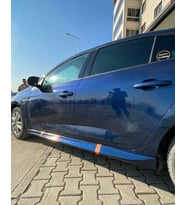 Renault Megane Uyumlu 4 Yan Marşpiyel Hatchback (Plastik) (Karışık)