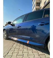 Renault Megane Uyumlu 4 Yan Marşpiyel Hatchback (Plastik)