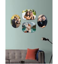4 Parçalı Dekoratif MDF Tablo Seti