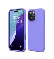 iPhone 16 Pro Max Kılıf Nano içi Kadife Silikon - Lila