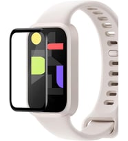 Lexroo Xiaomi Redmi Band 3 Tam Kaplayan Nano Cam Ekran Koruyucu Siyah [Redmi Band 3 ile - Siyah]