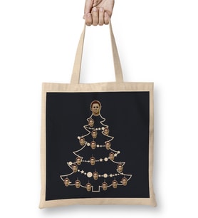 Halloween Mike Myers Christmas Tree Baubles Bez Çanta Uzun Saplı