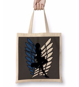 Attack On Titan Mikasa Bez Çanta Uzun Saplı