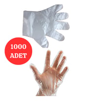 Şeffaf Eldiven 1000 Adet Hışır Poşet Eldiven Kullan At Tek Kullanımlık Eldiven