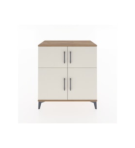 Hyperion Şifonyer 4 Raflı 4 Kapaklı 88x44x96 Çam-Aytaşı
