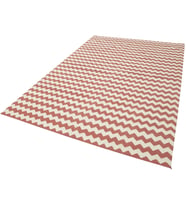 Kırmızı Kilim Modern Geometrik Desenli El Dokuma Salon Kilimi Dekoratif Mutfak Yatak Odası